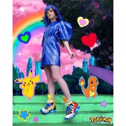 Irregular Choice X Flames And Bolts Everything