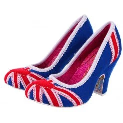Iconic By Irregular Choice Platinum Patty