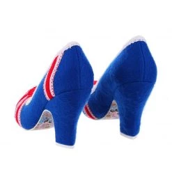 Iconic By Irregular Choice Platinum Patty