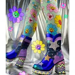 Irregular Choice Accessories Oh No Daisy Tights