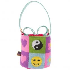 Irregular Choice Bags Stickers And Smiles Bag