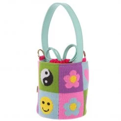 Irregular Choice Bags Stickers And Smiles Bag