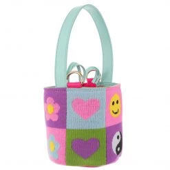 Irregular Choice Bags Stickers And Smiles Bag