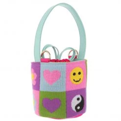 Irregular Choice Bags Stickers And Smiles Bag
