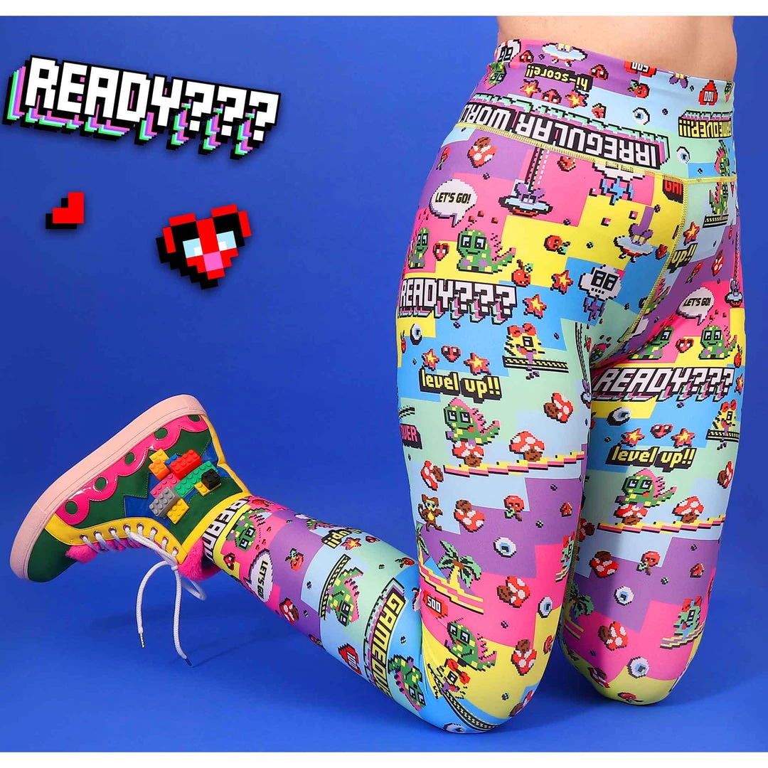 Irregular Choice Clothing Gamer Leggings Everything